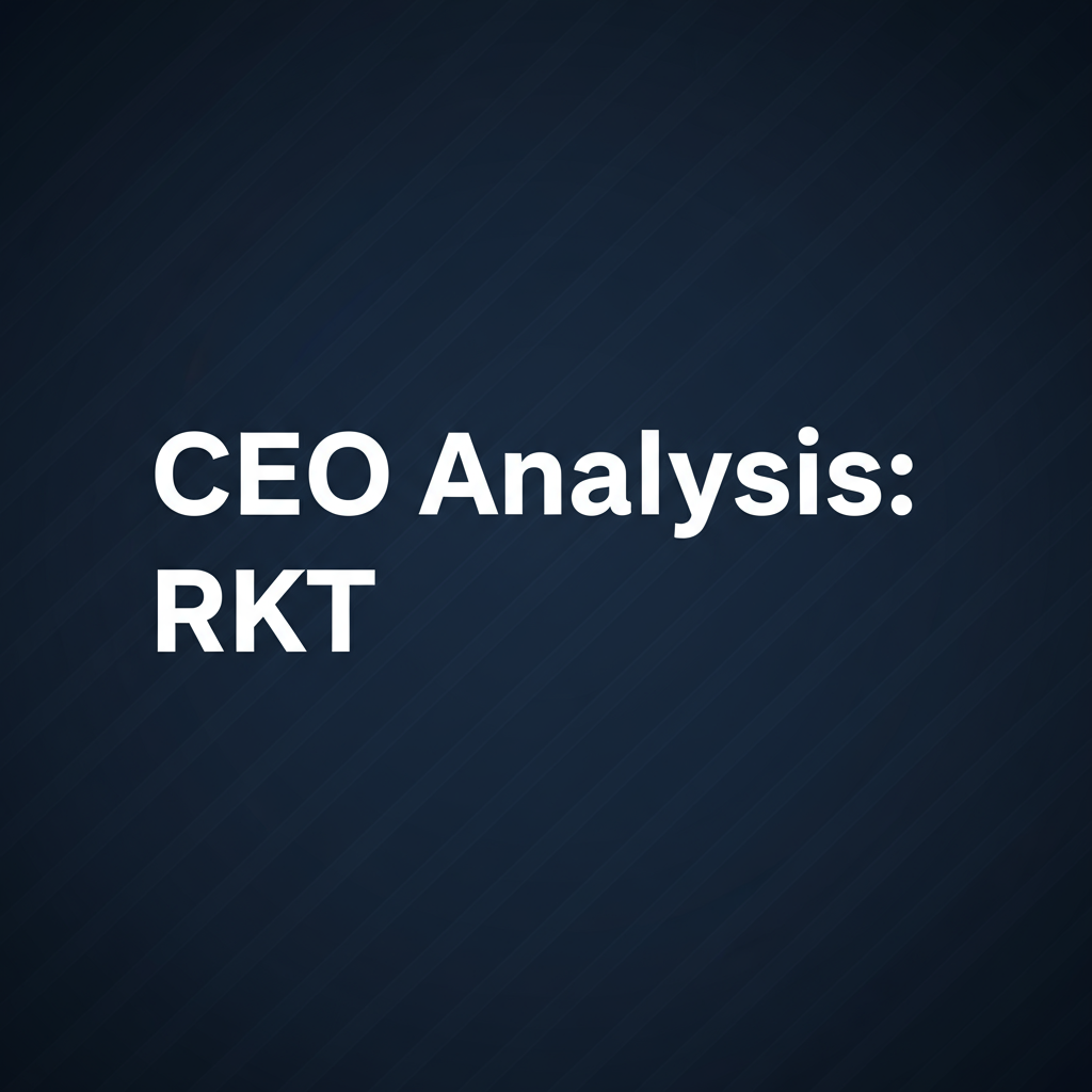 RKT: CEO Krishna’s Vision May Be Challenged by Poor Execution and Balance Sheet Risks